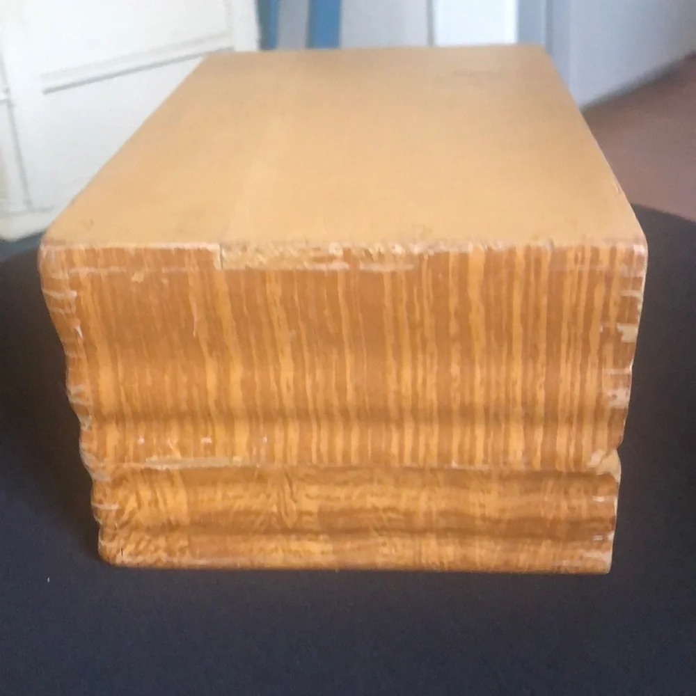 Vintage Wood Jewelry Box UNISEX